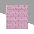 Wallpaper 3D Foam Wallpaper Sticker Panels (70 x 76 Cm / 1 Pc)