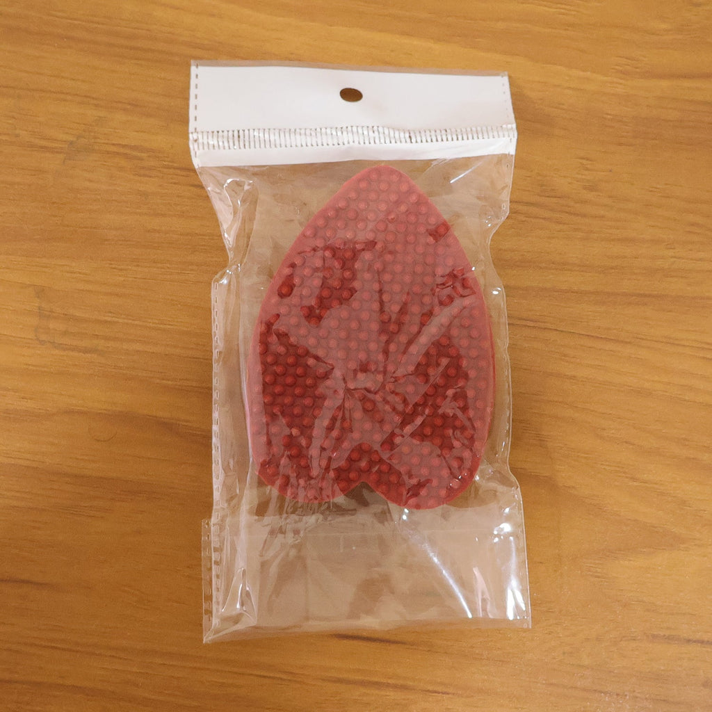 Premium Plastic Pet Bath Brush Soft Grooming Scrubber (1 Pc)