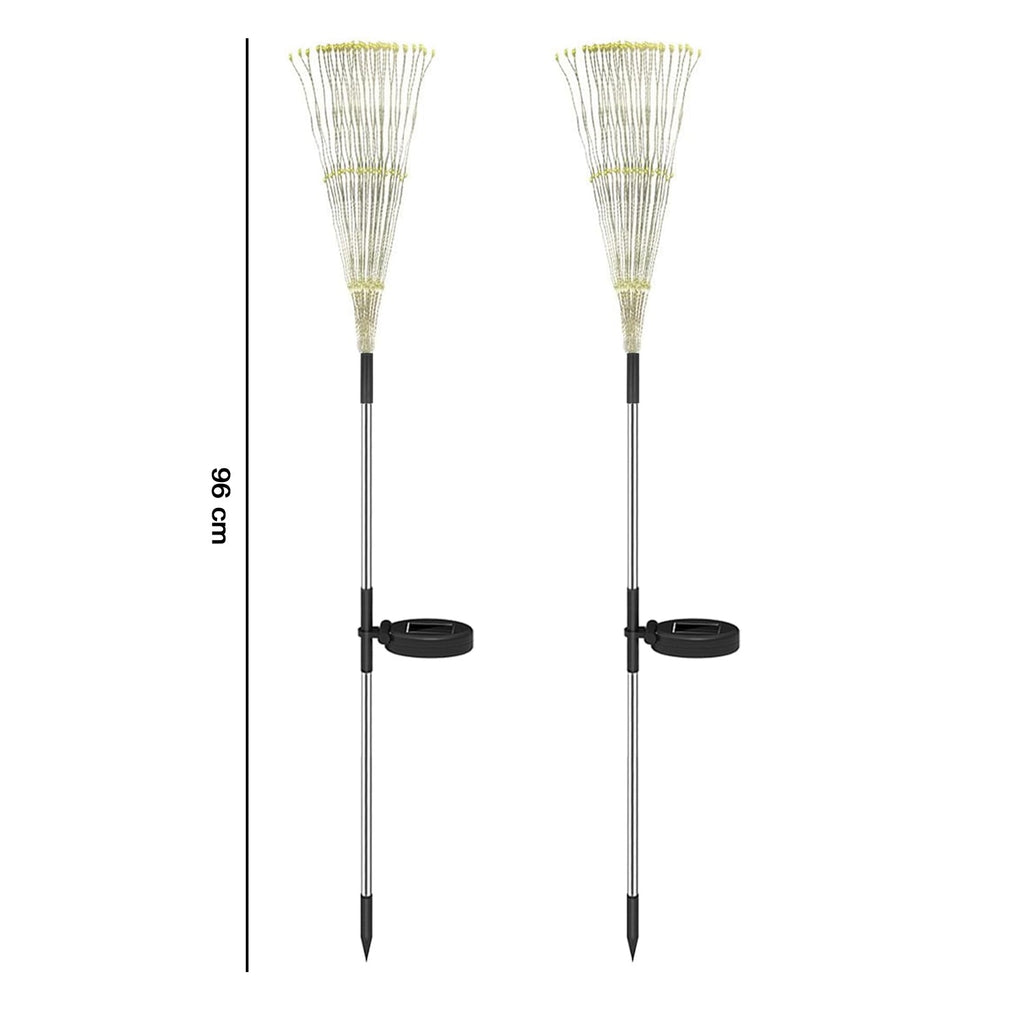 Decorative Solar Firework LED Garden Lights (2 Pc)
