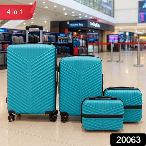 4-in-1 Luggage Set ‰ÛÒ Durable and Stylish Hard Shell Suitcase Set