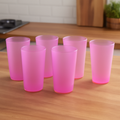 Large Glass Set ‰ÛÒ for Kitchens & Offices, Perfect for Water & Beverages (6-Piece)