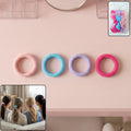 Soft Elastic Hair Bands 35 Pc Set ‰ÛÒ Stretchable No Damage Hair Ties